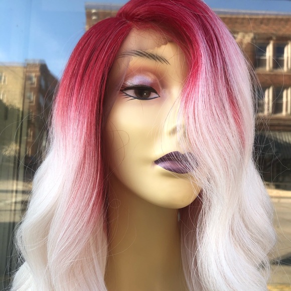 Red Beach Waves Wig 2020 Halloween Back in stock - Picture 5 of 8